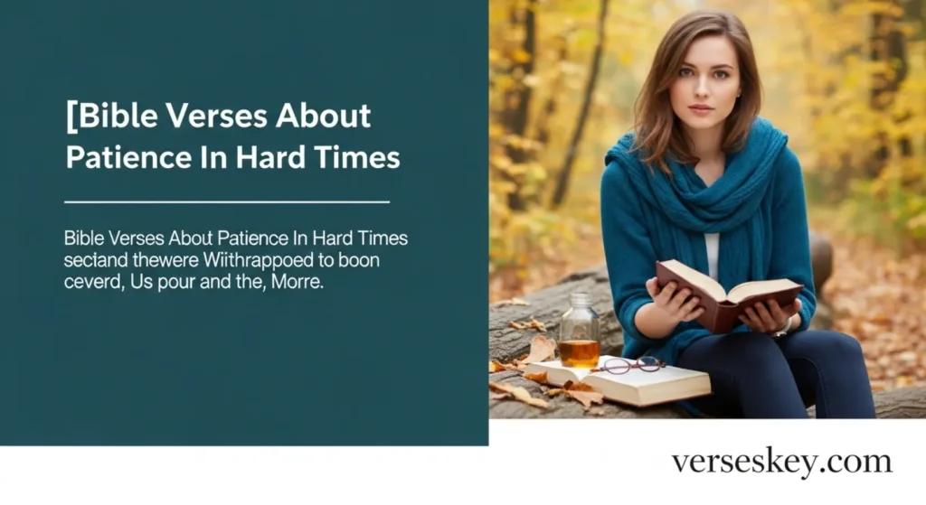 Bible Verses About Patience
