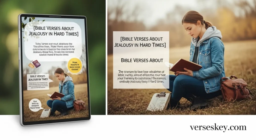 Bible Verses About Jealousy