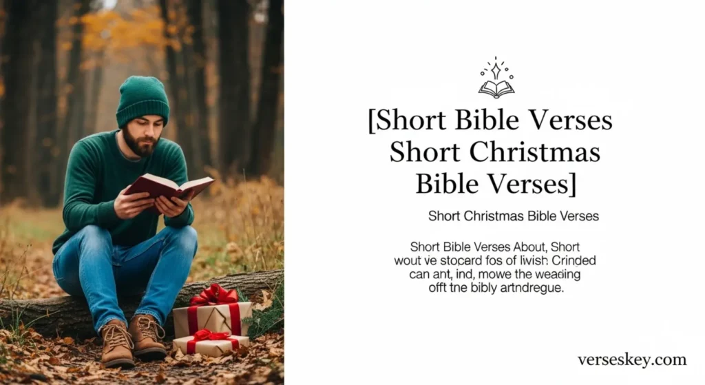 Short Bible Verses About
