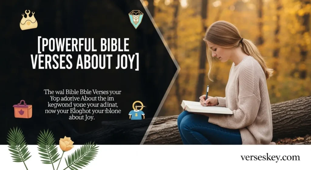 Powerful Bible Verses About Joy