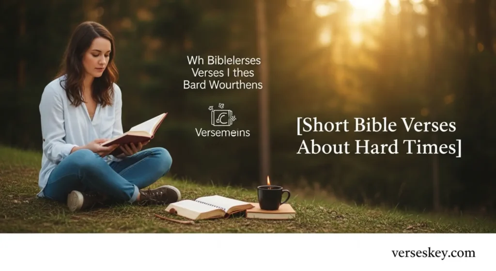Short Bible Verses About Hard