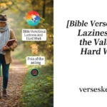 Bible Verses About Laziness and