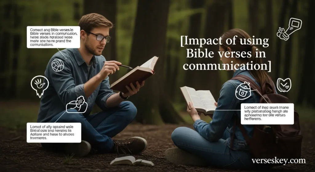 Impact of using Bible verses
