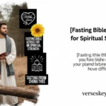 Fasting Bible Verses for Spiritua