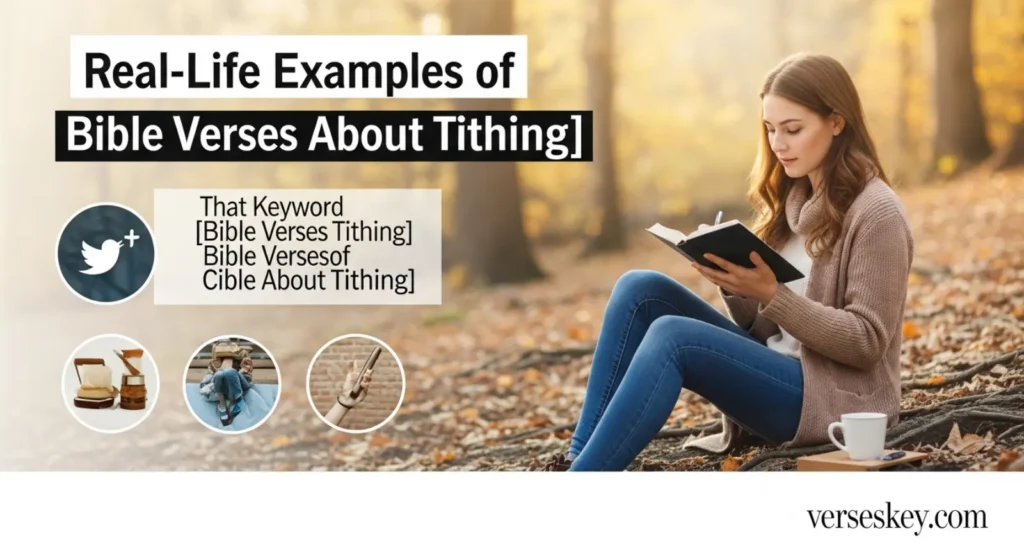 Real-Life Examples of Bible Verses