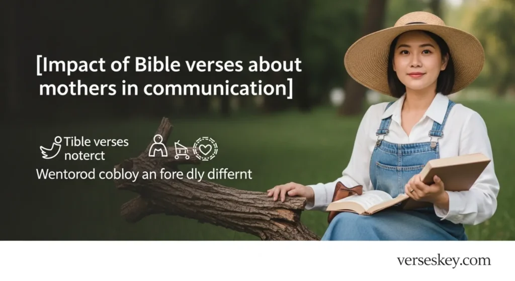 Impact of Bible verses about mothers