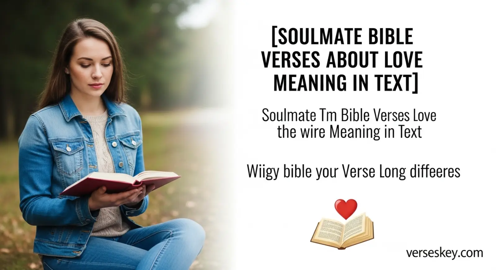 Soulmate Bible Verses About Love
