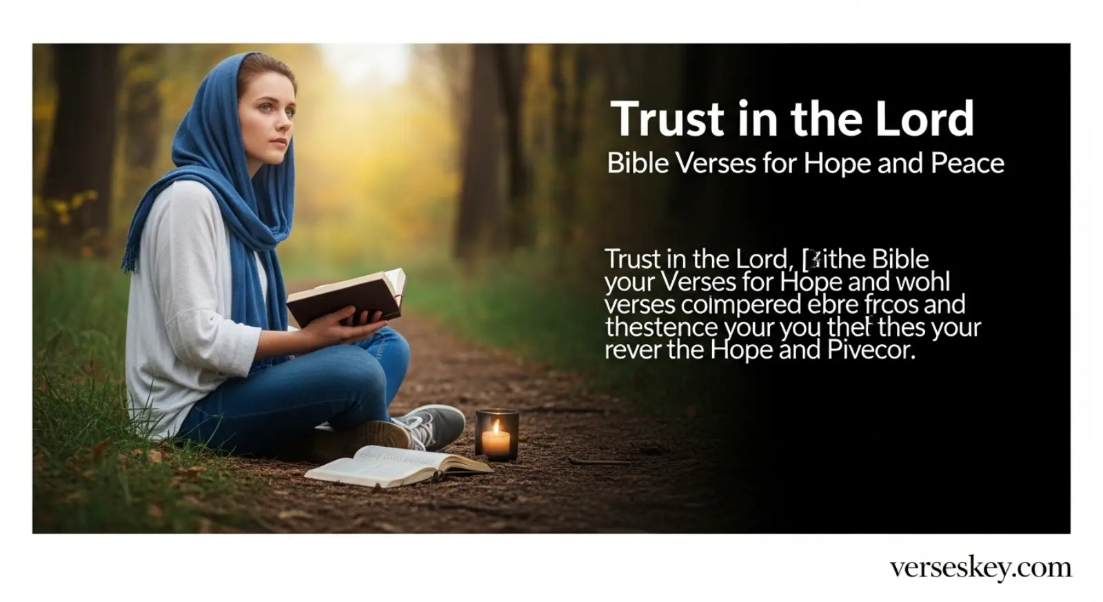 Trust in the Lord Bible Verses for Hope