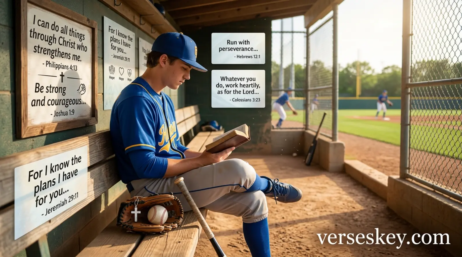 Heartfelt Baseball Bible Verses for Athletes