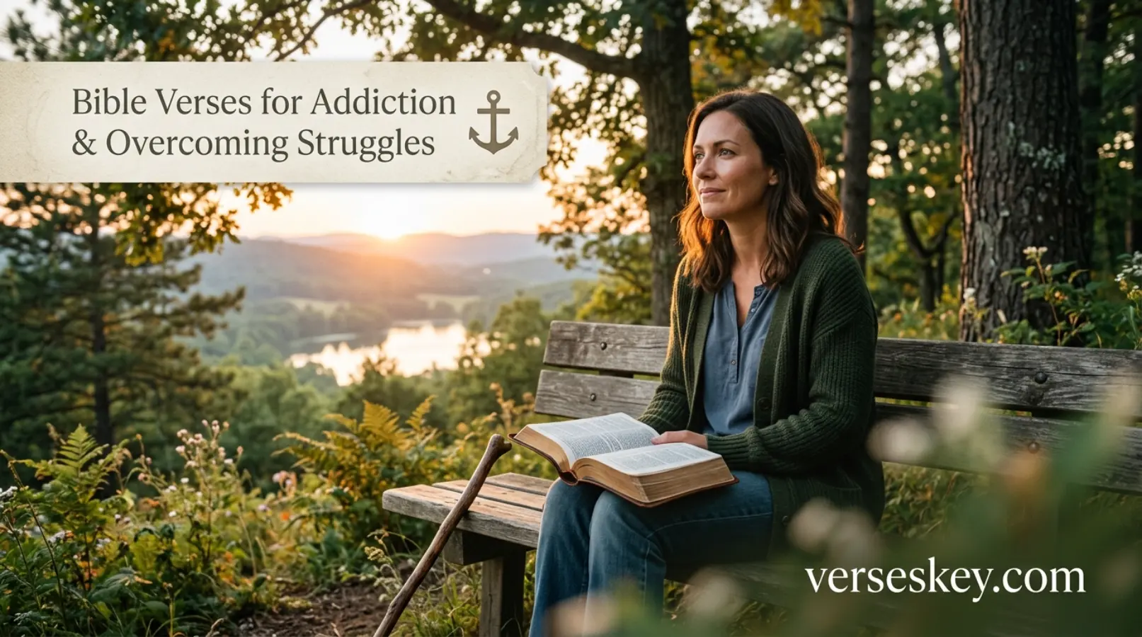 Bible Verses For Addiction and Overcoming Struggles