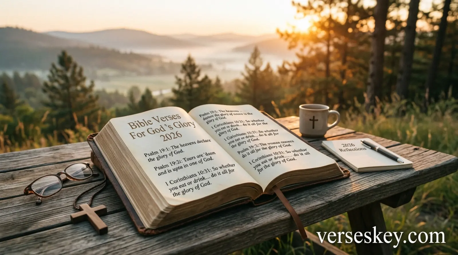 Bible Verses For God ’s Glory 2026