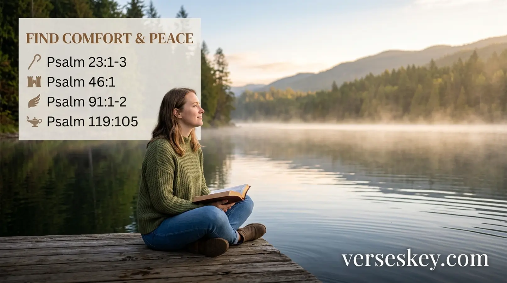 Best Psalm Bible Verses for Comfort and Peace