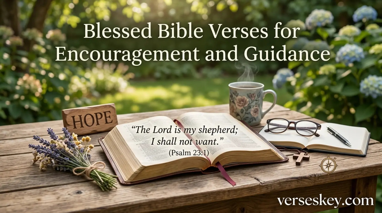 Blessed Bible Verses for Encouragement and Guidance