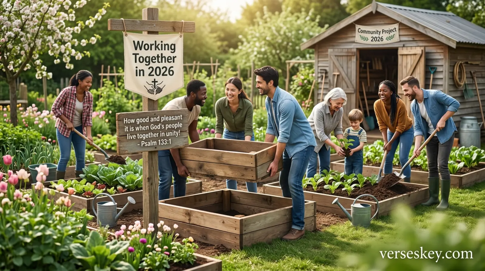 Bible Verses About Unity and Working Together In 2026
