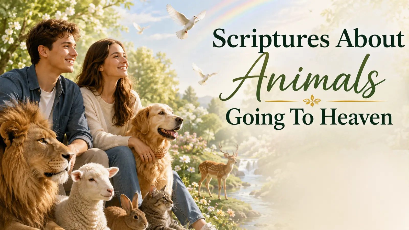Scriptures About Animals Going To Heaven
