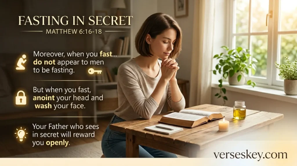 Fasting in Secret
