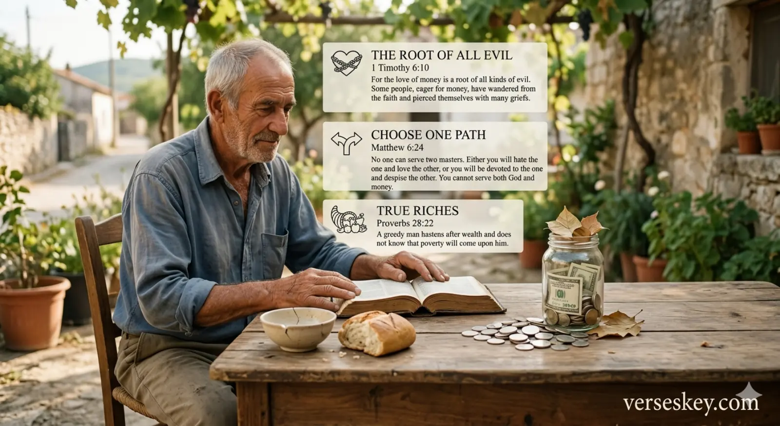 Bible Verses About Greed Explained Simply