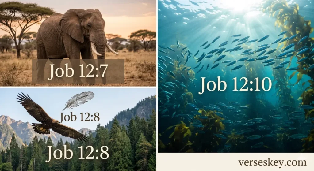 6. Job 12:7–10 – Animals Teach Us Wisdom