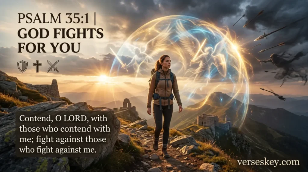 God Fights for You