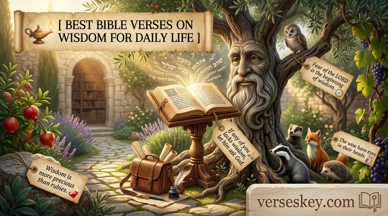 Best Bible Verses on Wisdom for Daily Life