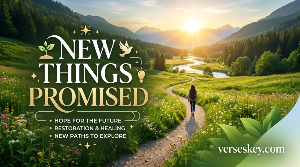 New Things Promised