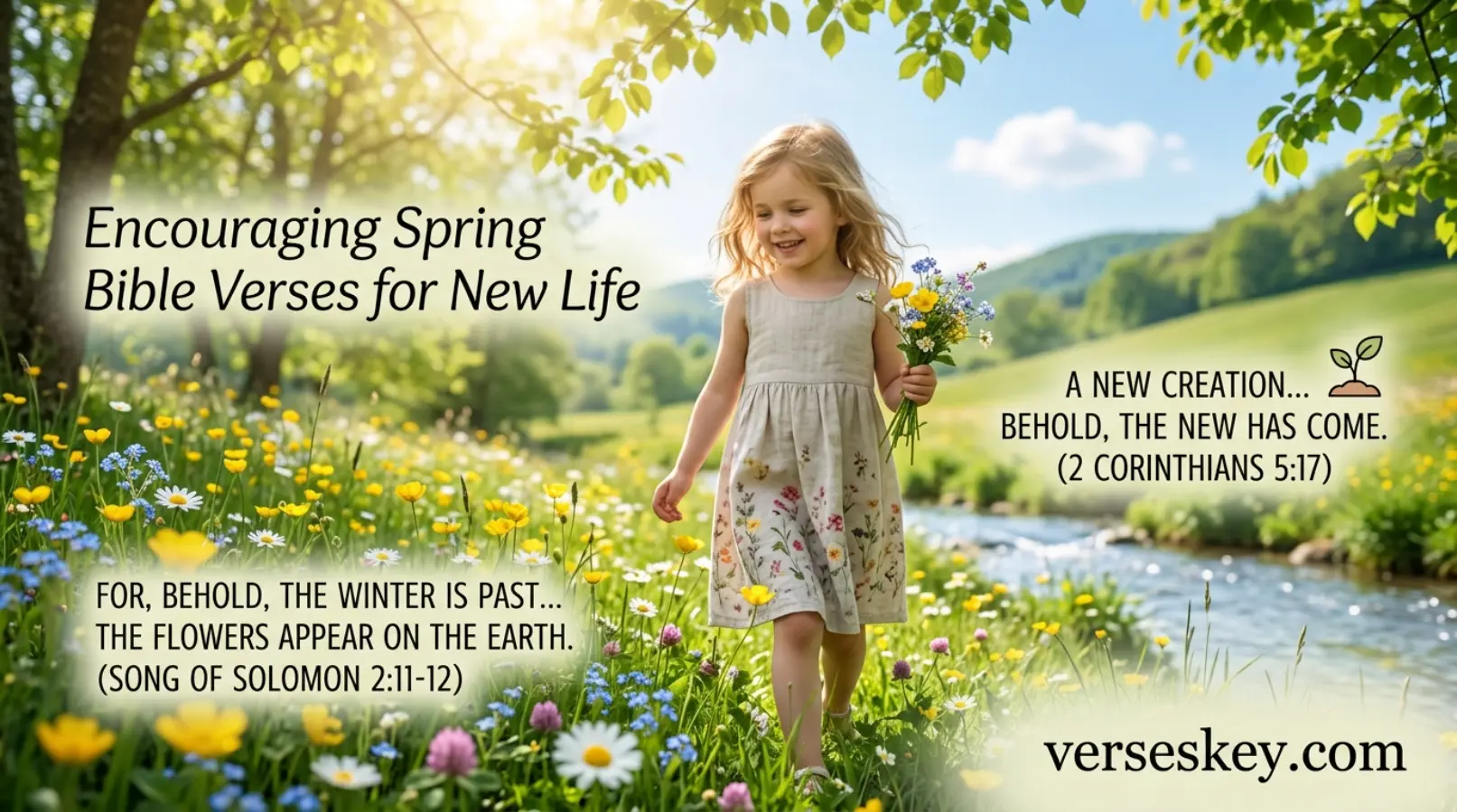 Encouraging Spring Bible Verses for New Life