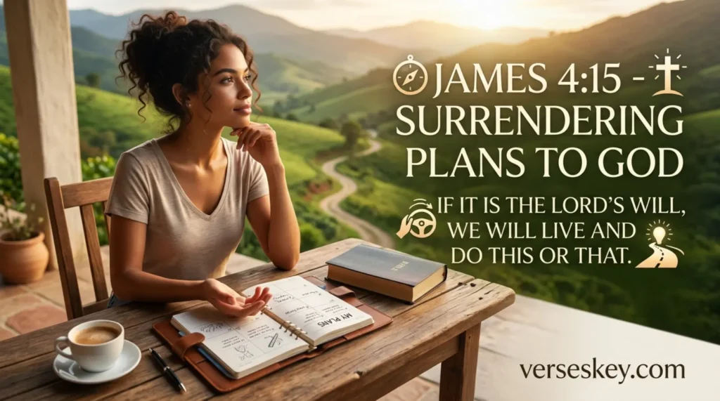 Surrendering Plans to God