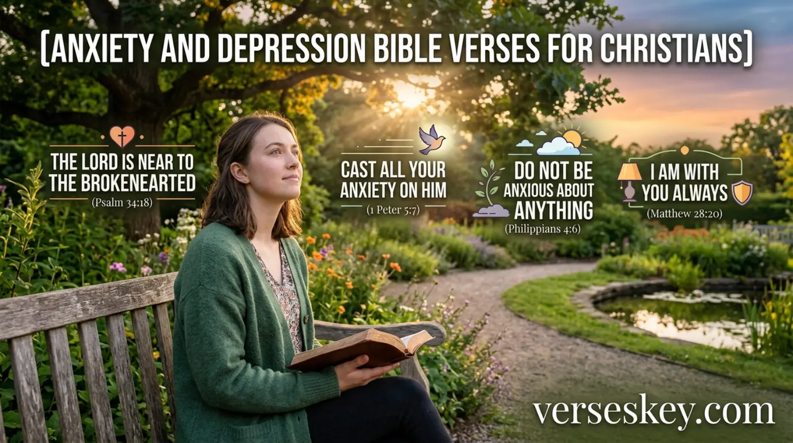 Anxiety and Depression Bible Verses for Christians