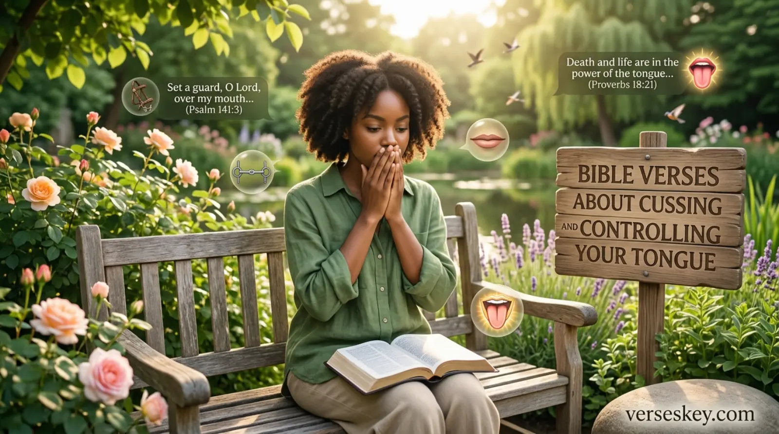 Bible Verses About Cussing and Controlling Your Tongue
