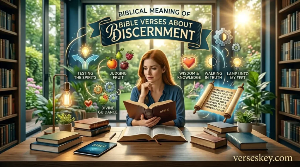 Biblical Meaning of Bible Verses About Discernment