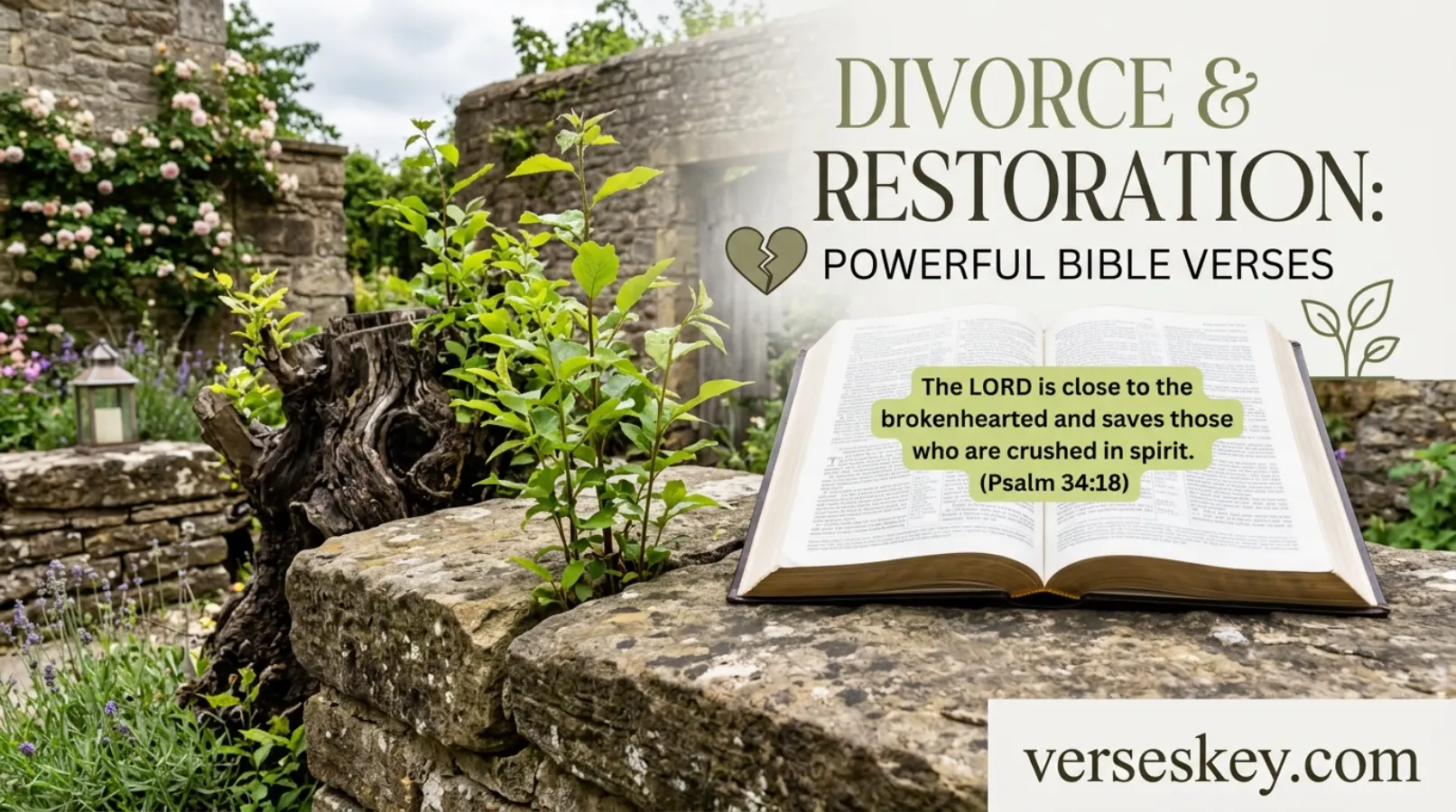 Powerful Bible Verses About Divorce and Restoration