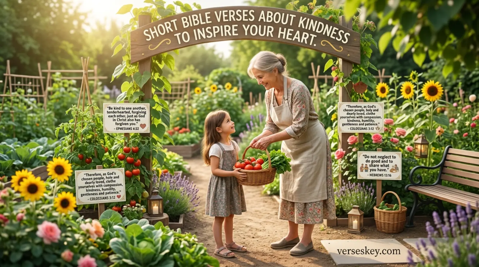 Short Bible Verses About Kindness to Inspire Your Heart