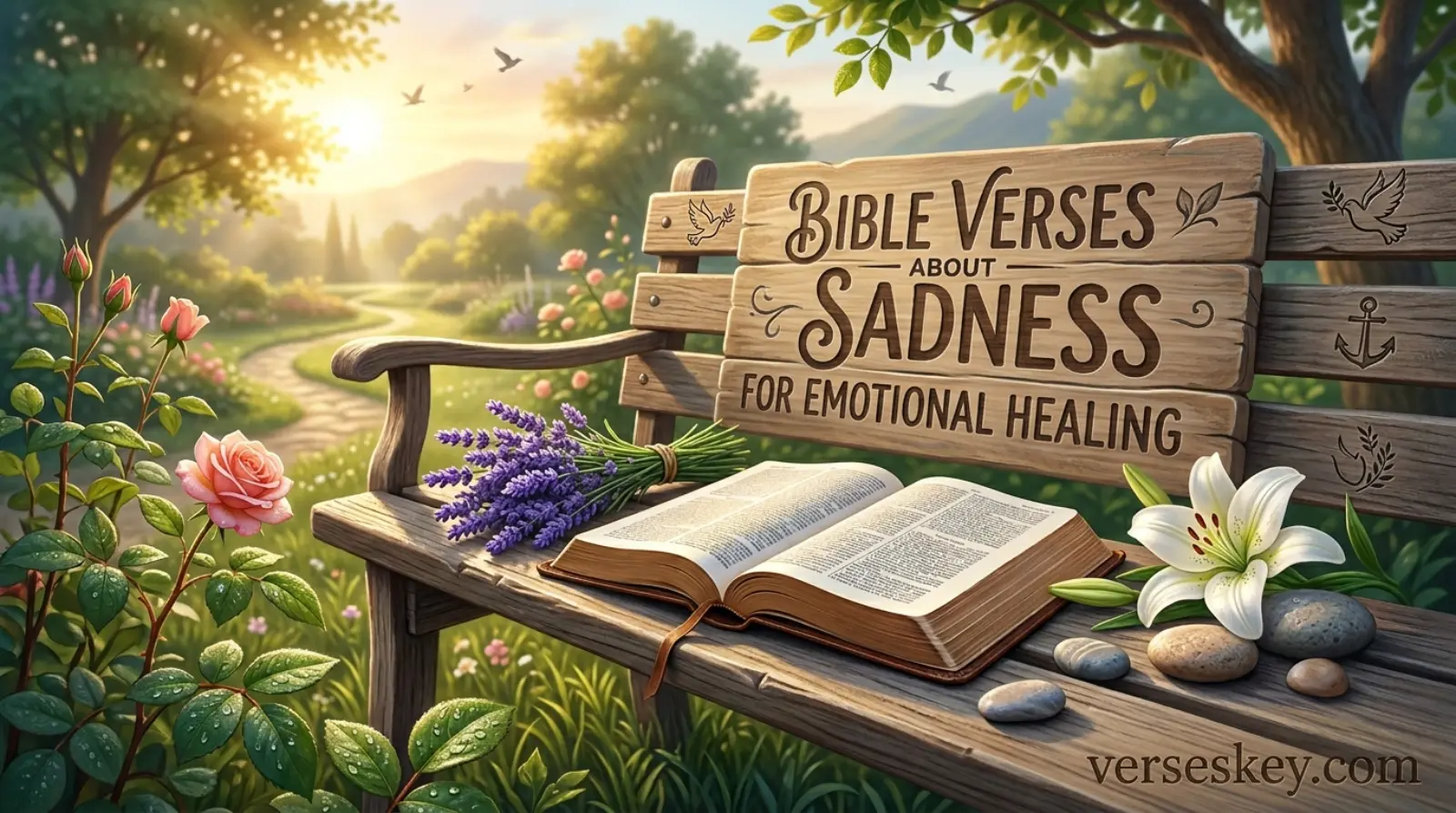 Bible Verses About Sadness for Emotional Healing