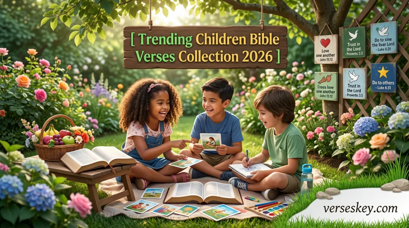 Trending Children Bible Verses Collection 2026