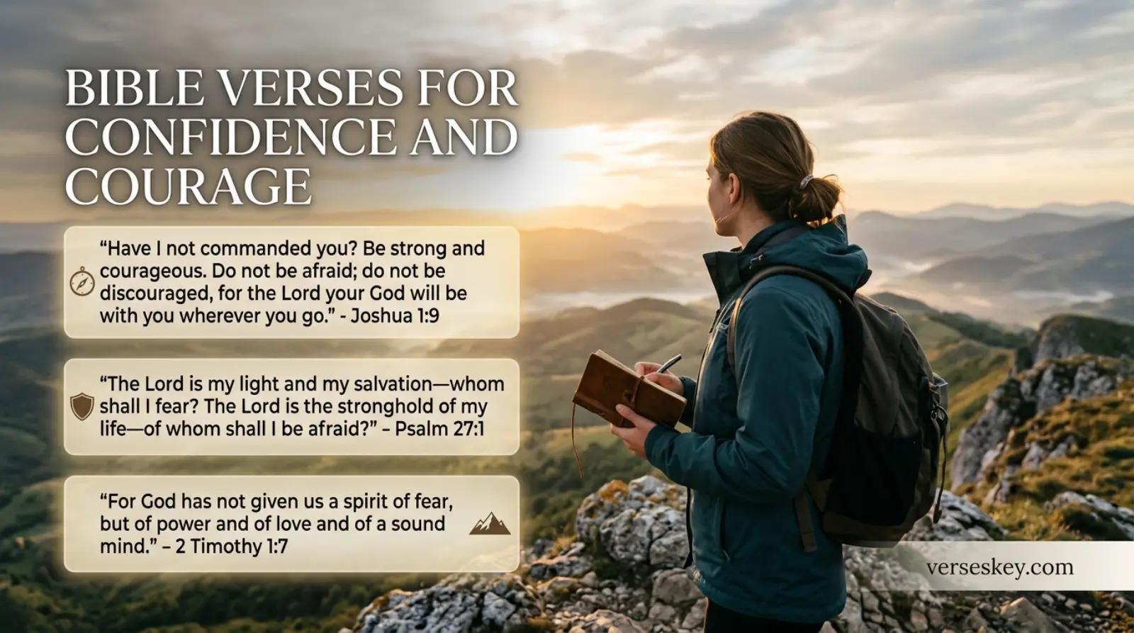 Bible Verses for Confidence and Courage