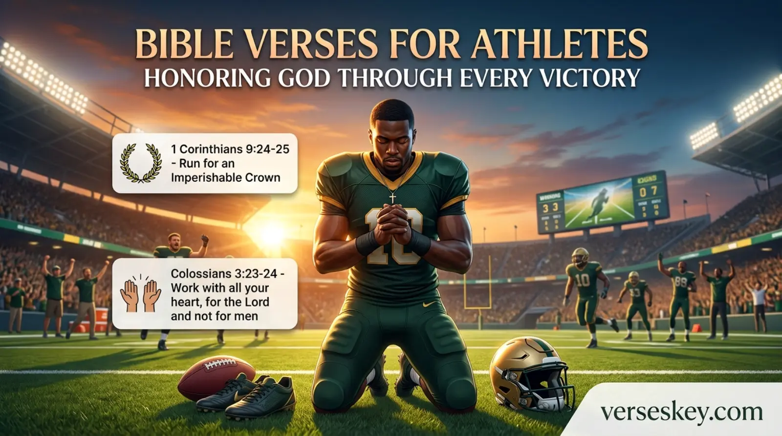 Bible Verses for Athletes Honoring God Through Every Victory