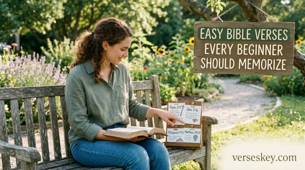 Easy Bible Verses Every Beginner Should Memorize