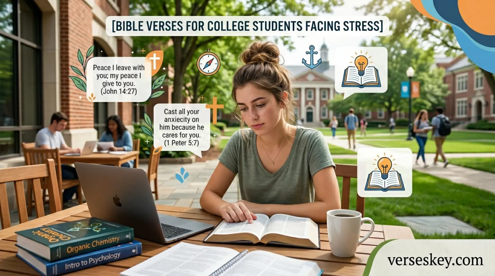Bible Verses for College Students Facing Stress
