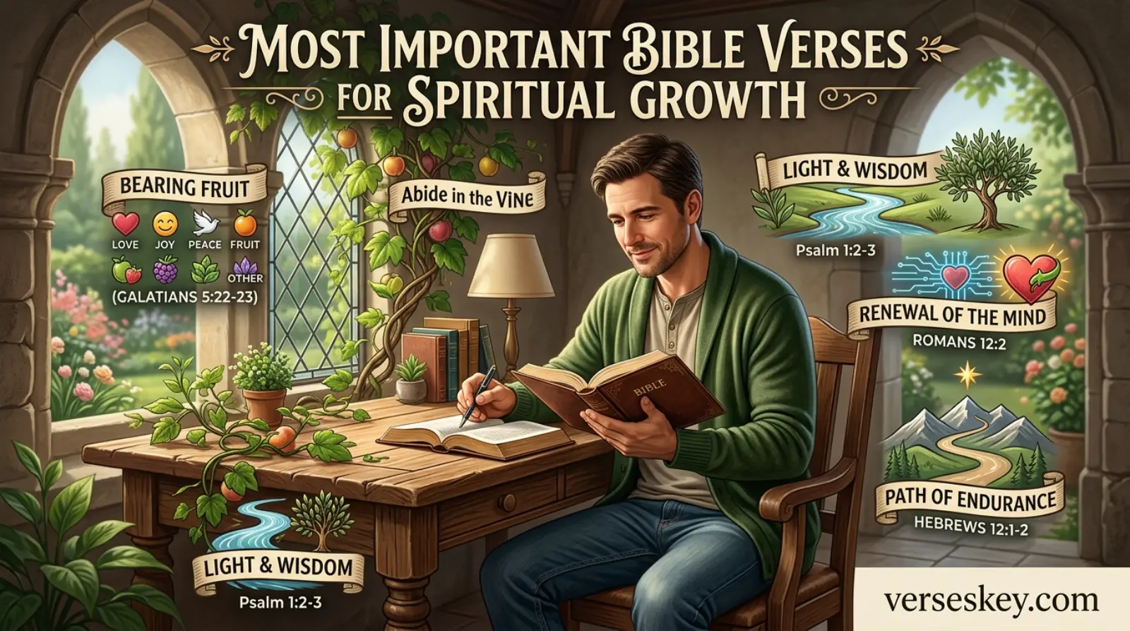 Most Important Bible Verses for Spiritual Growth