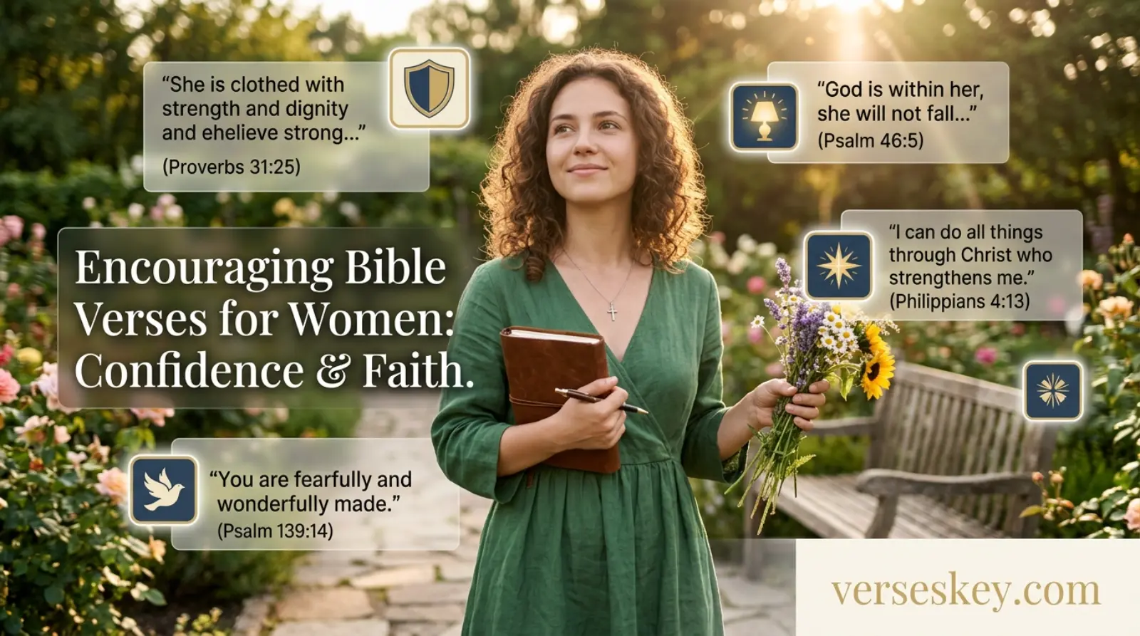 Encouraging Bible Verses for Women Confidence Faith