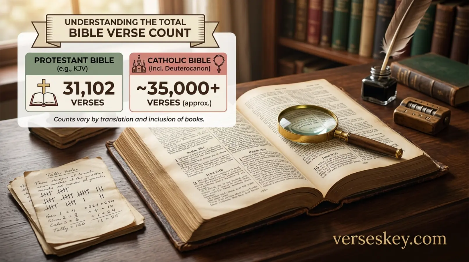 How Many Bible Verses Are There in Total?