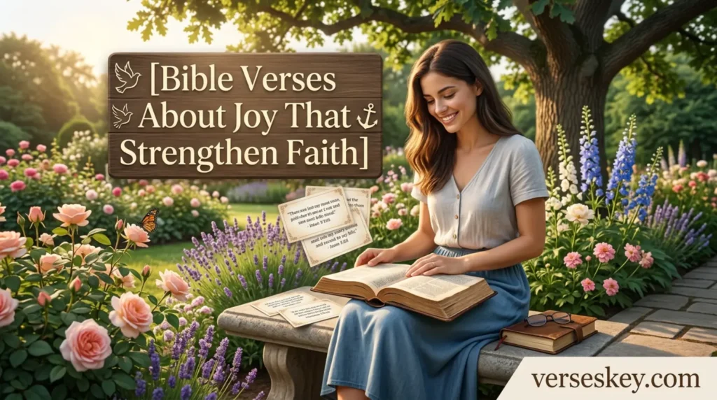 Bible Verses About Joy That Strengthen Faith