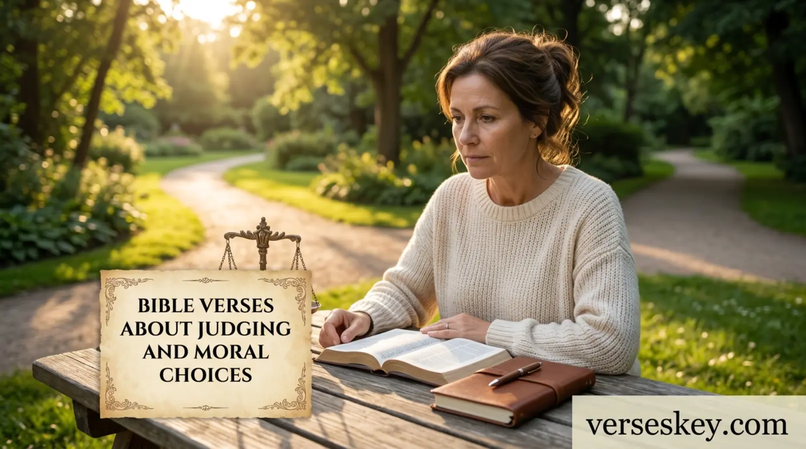 Bible Verses About Judging and Moral Choices