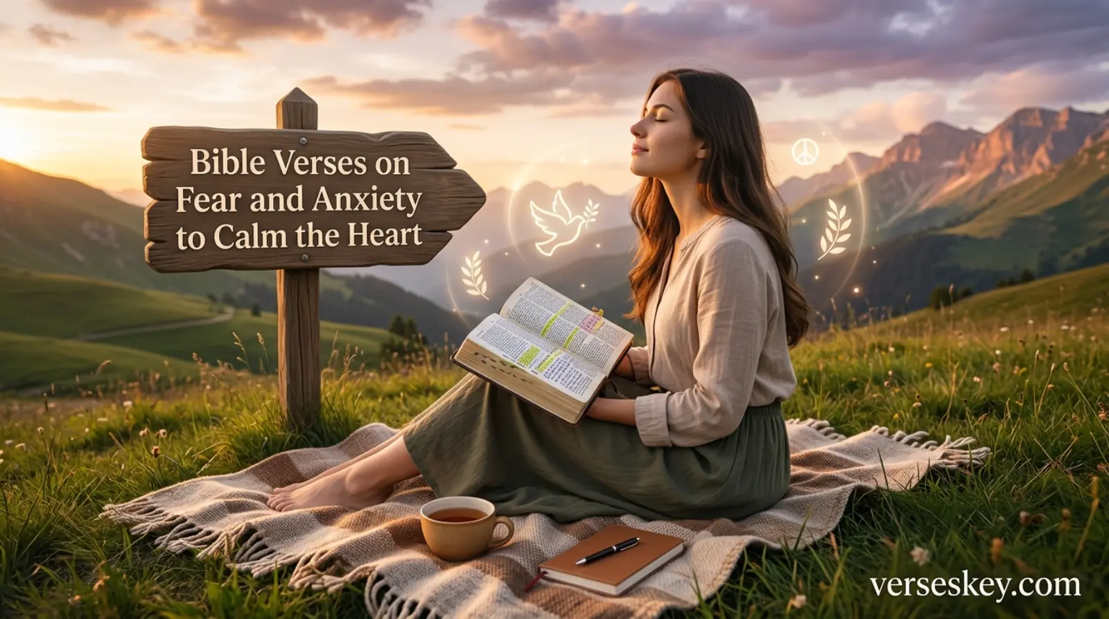 Bible Verses on Fear and Anxiety to Calm the Heart