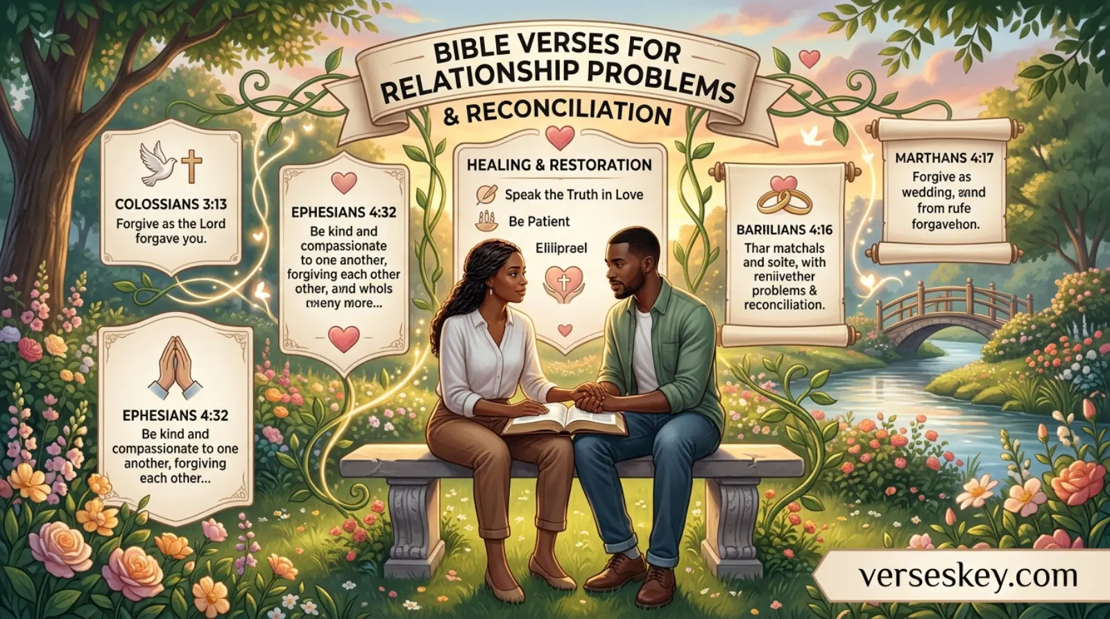 Bible Verses for Relationship Problems and Reconciliation