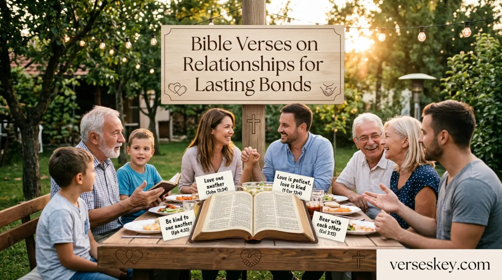 Bible Verses on Relationships for Lasting Bonds