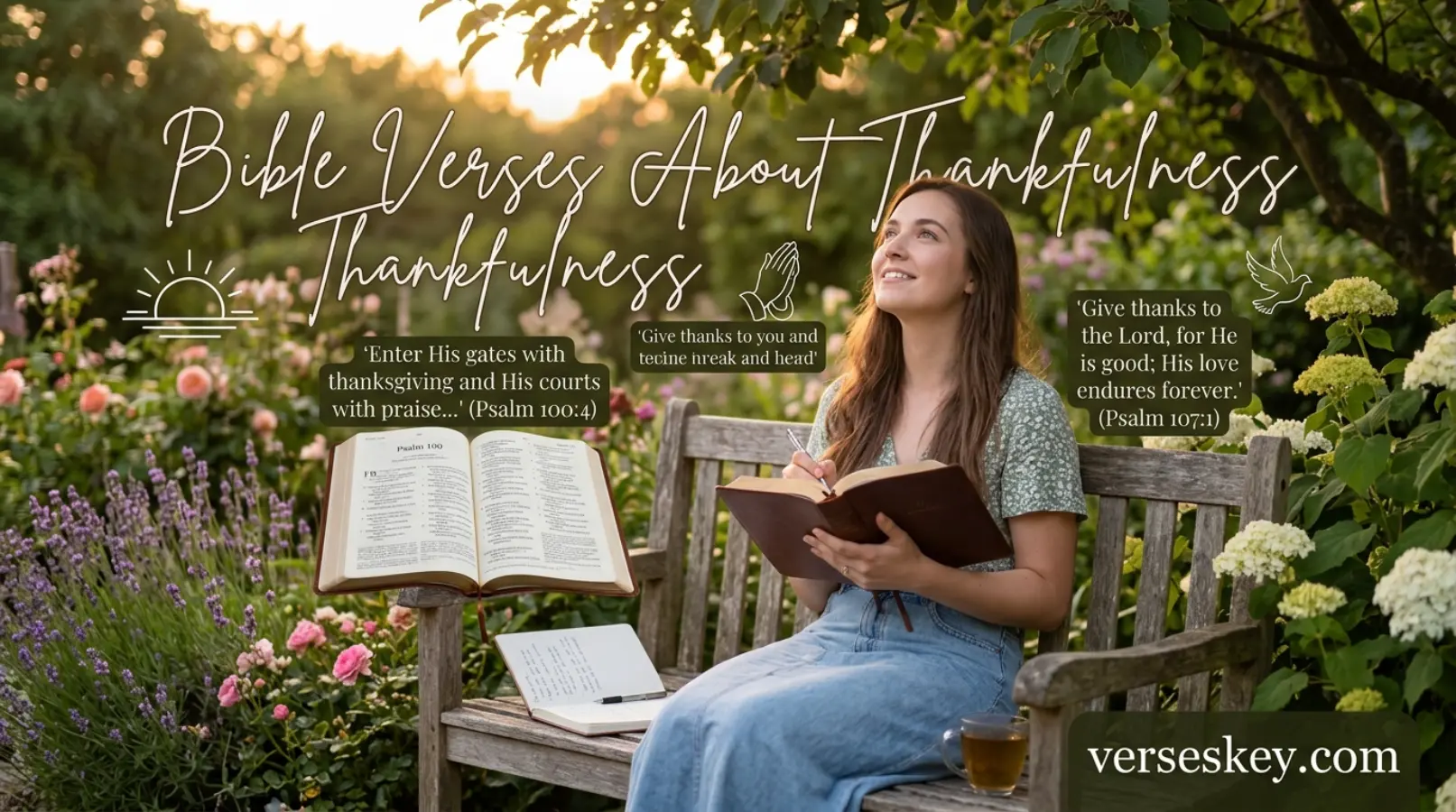 Bible Verses About Thankfulness for Daily Gratitude
