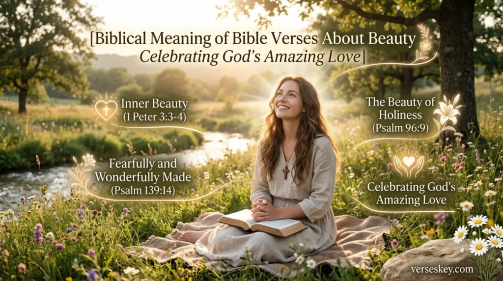 Biblical Meaning of Bible Verses About Beauty Celebrating God's Amazing Love