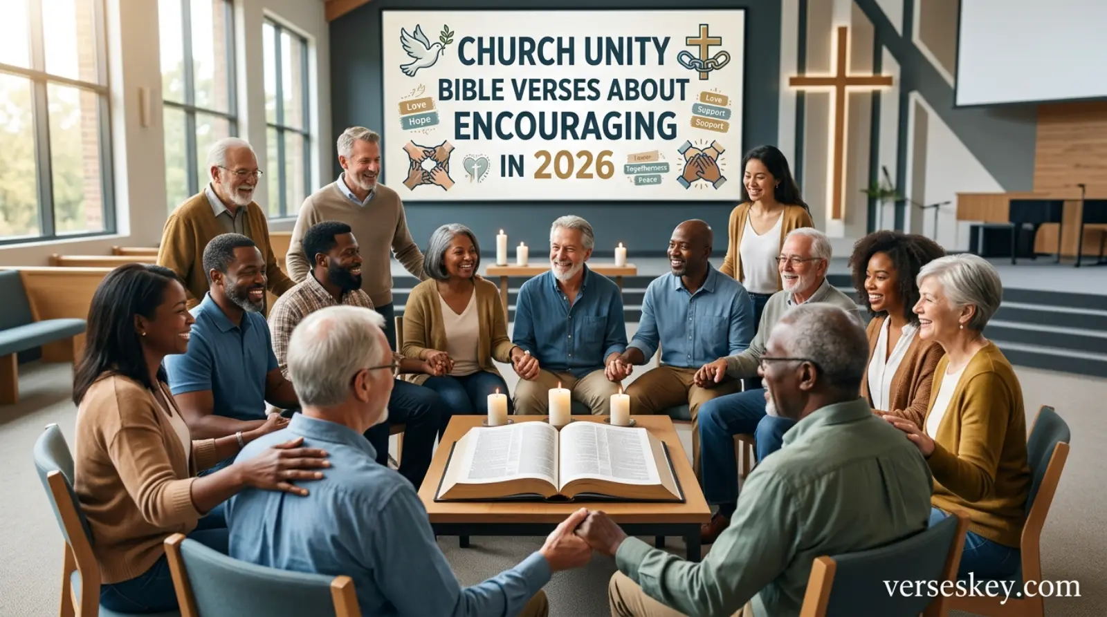 Church Unity Bible Verses About Encouraging In 2026