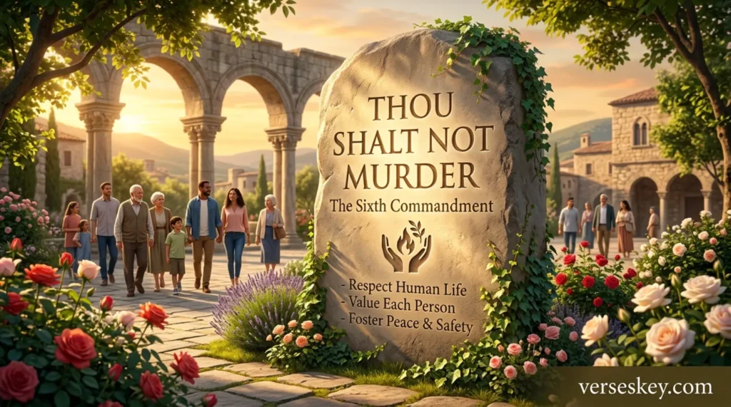 The Command Against Murder